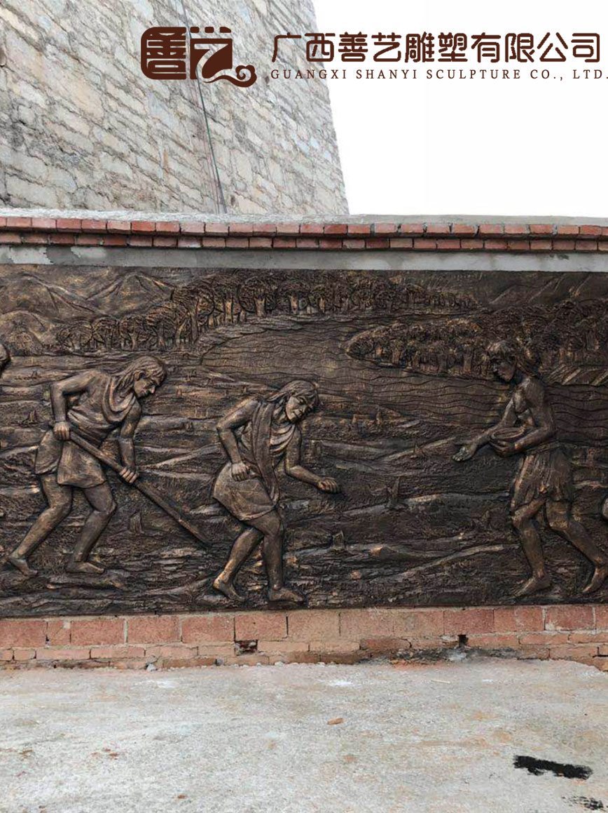 广西桂林市新石器时代主题雕塑