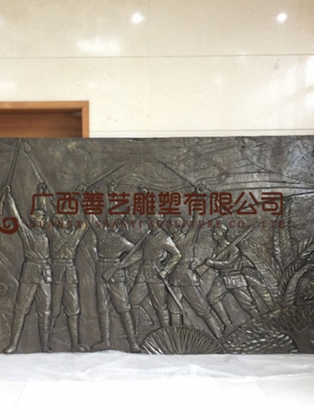 贵港市政府文化主题浮雕