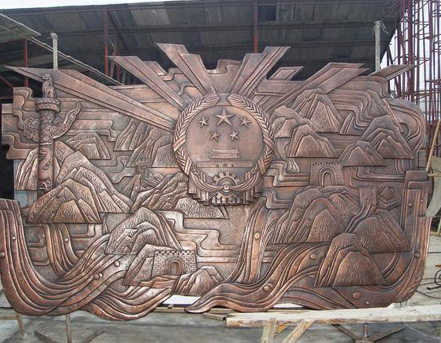 广西铸铜雕塑